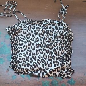 PacSun Leopard Print Camisole Top